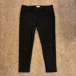 Madewell Women's Black Skinny Jeans